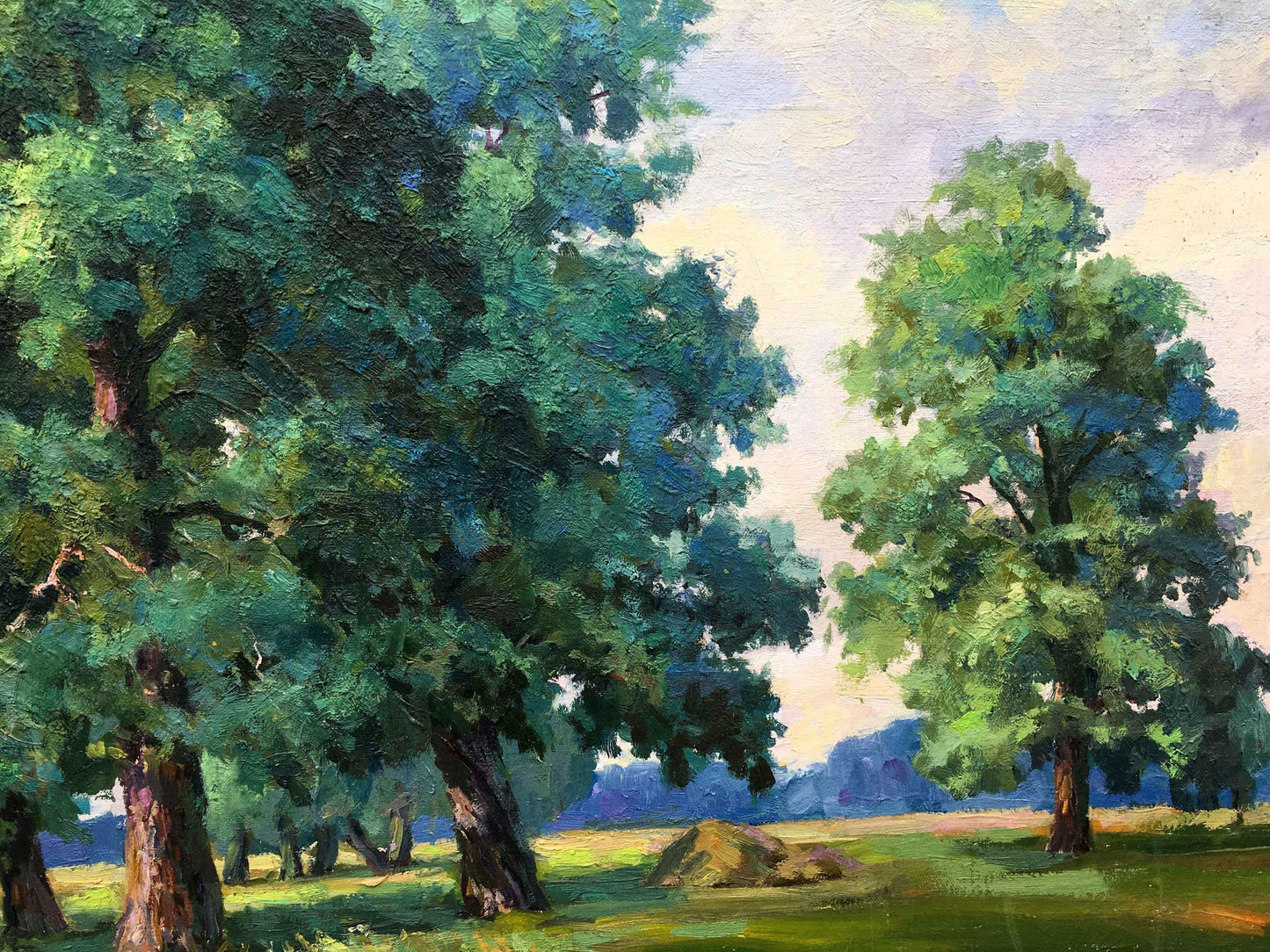 Oil painting forest landscape Nepiypivo Vasily Ignatievich