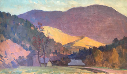 Oil painting Mountain landscape Chernikov Vladimir Mikhailovich