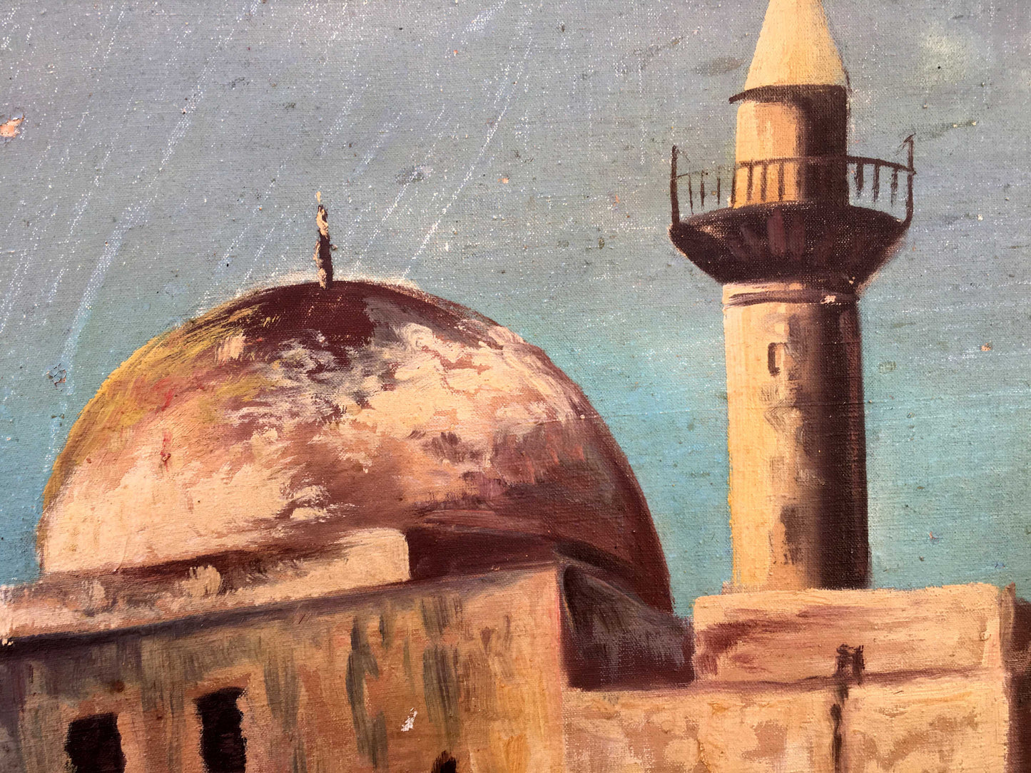 Oil painting Istanbul original landscape