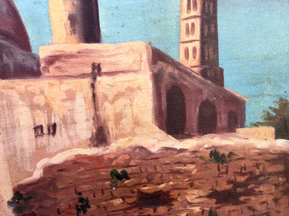 Oil painting Istanbul original landscape