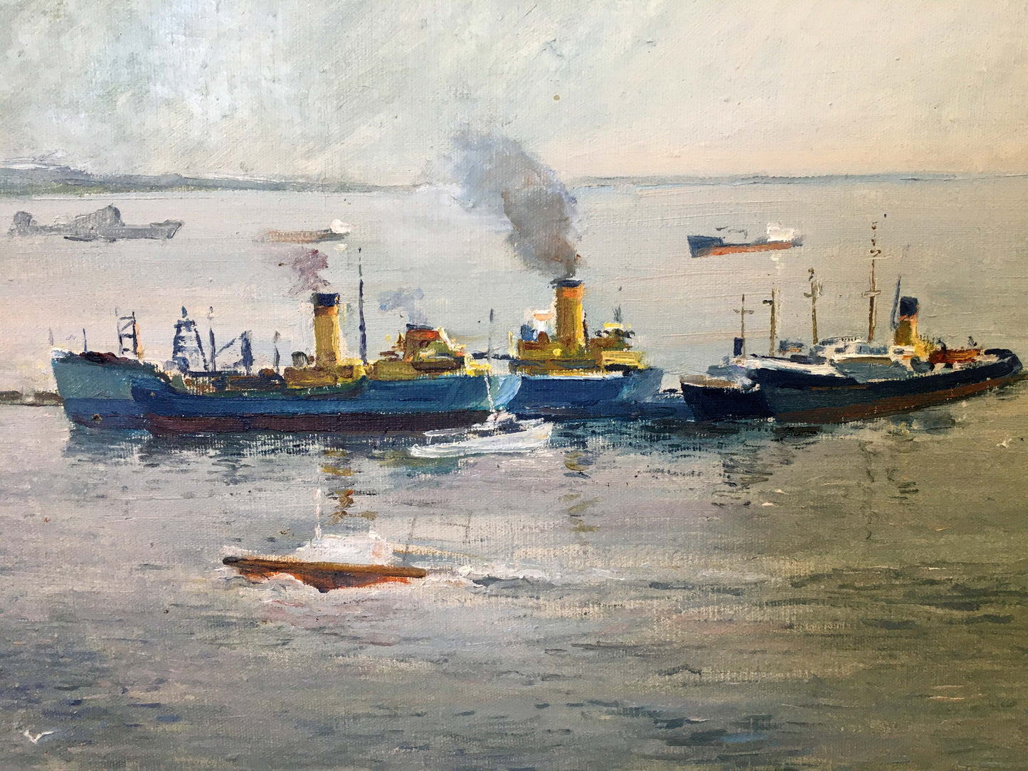 Oil painting In the sea Svyatoslav Petrovich Skorobogatov