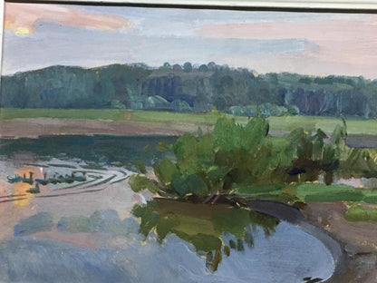 Oil painting Makogon Igor Ivanovich River