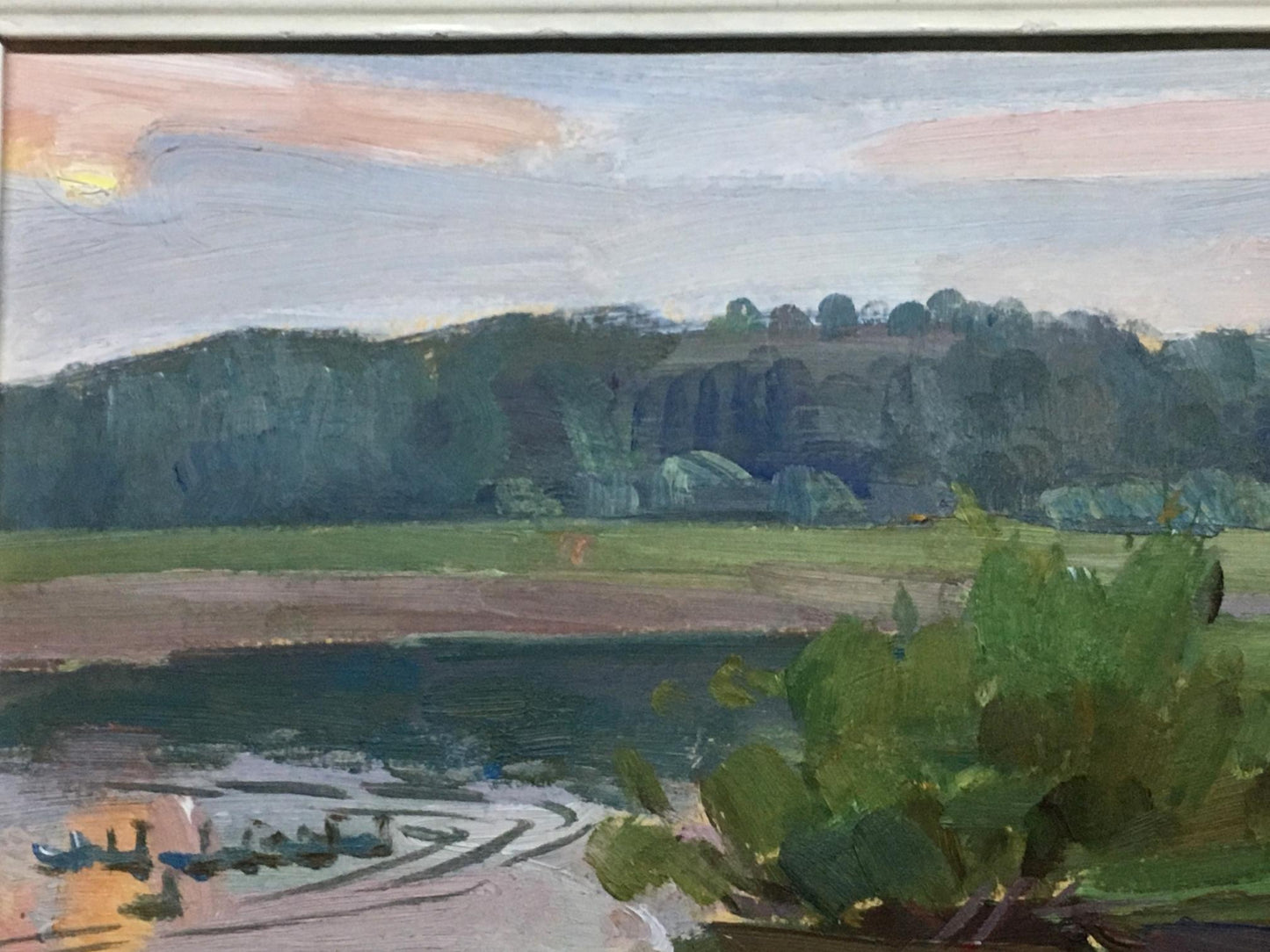 Oil painting Makogon Igor Ivanovich River