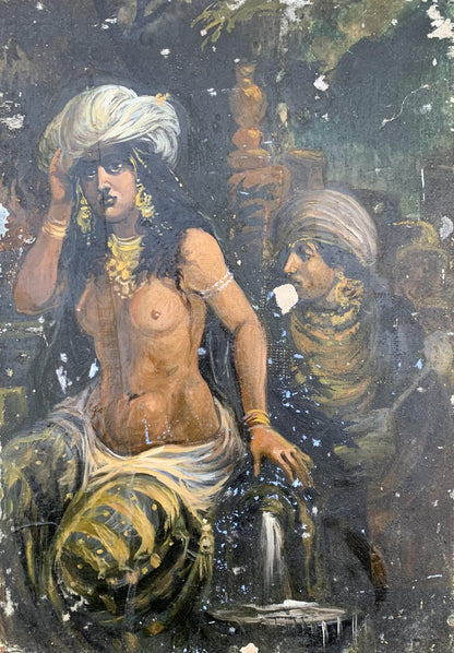 Oil painting Captive Alexander Litvinov