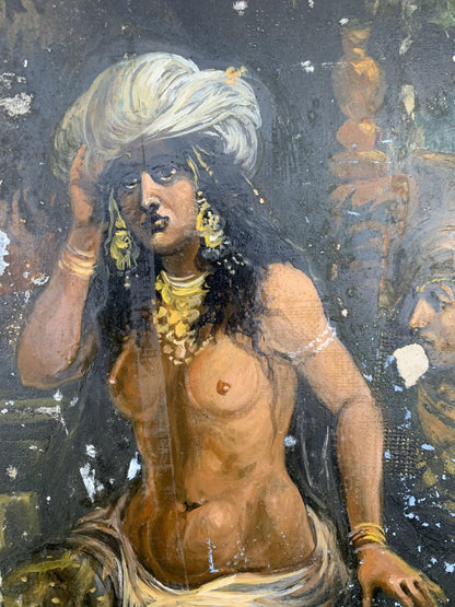 Oil painting Captive Alexander Litvinov