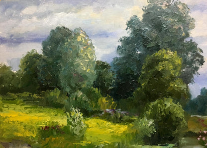 Oil painting Chernihiv landscapes Serdyuk Boris Petrovich