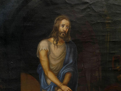 Oil painting Christ and Pilate Alexander Arkadievich Litvinov