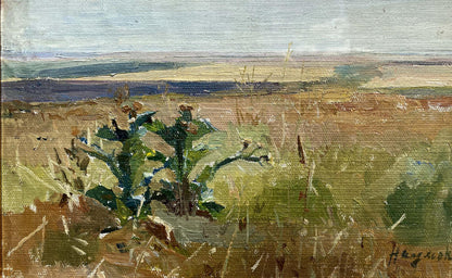 Oil painting Field M.V. Naumenko