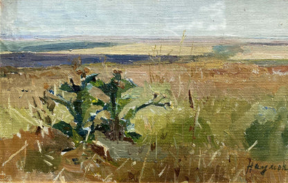 Oil painting Field M.V. Naumenko