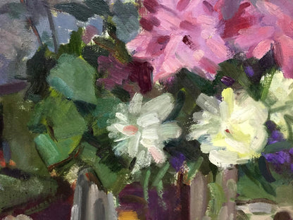 Oil painting Flowers Kryzhanivskyi Viktor Vladimirovich