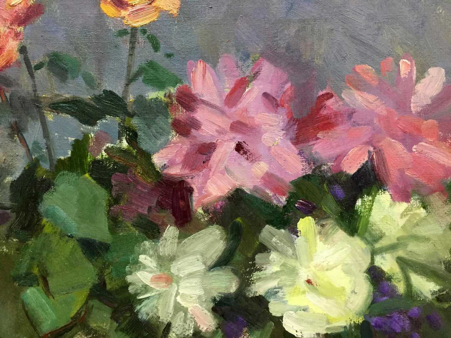 Oil painting Flowers Kryzhanivskyi Viktor Vladimirovich