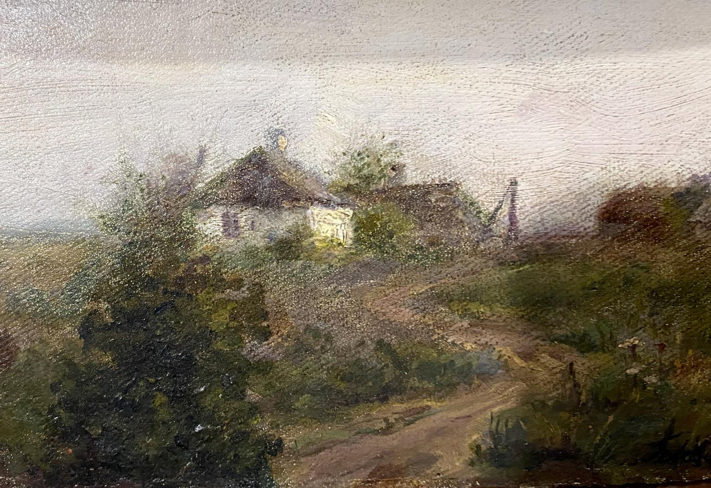 Oil painting Way home Levchenko Potr Alekseyevich