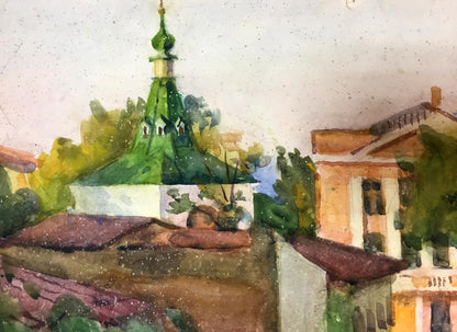 Watercolor Kiev Kryzhanivskyi Viktor Vladimirovich