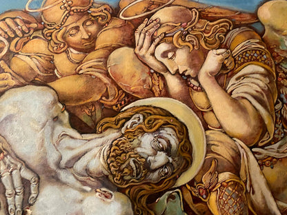 Oil painting Passion of Christ Litvinov Oleg Arkad'yevich