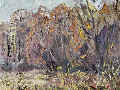 Oil painting Deep autumn Gaponchenko Ivan Ivanovich