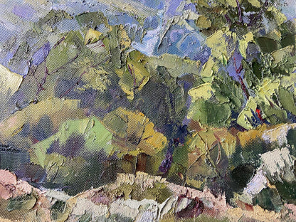 Oil painting Chuguivsky further Gaponchenko Ivan Ivanovich