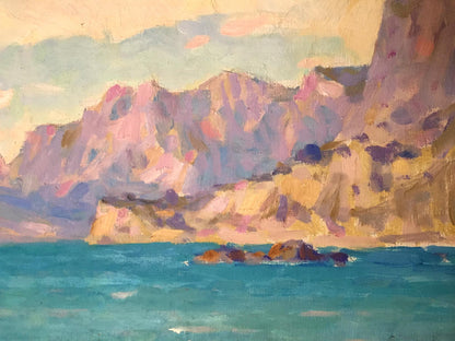 Oil painting Seascape Bortnikov Nikolay Fedorovich