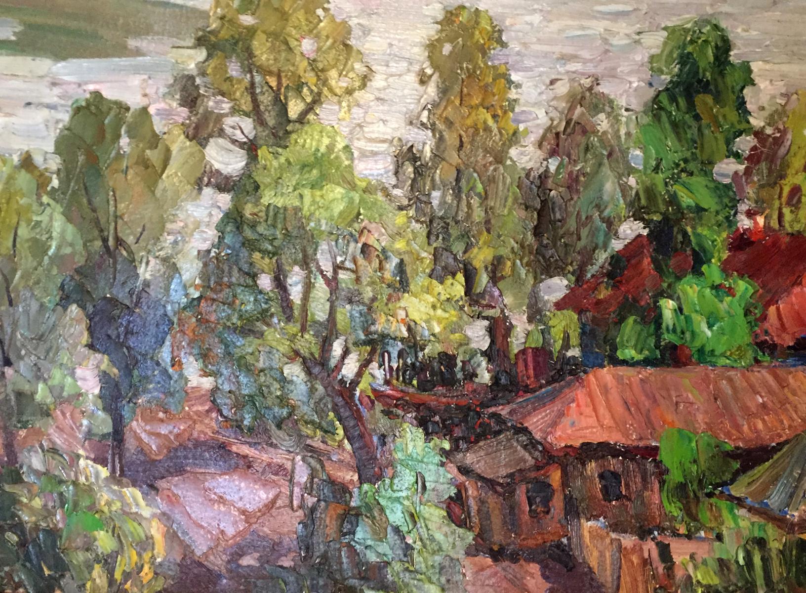 Sednevskaya Grove depicted in oil by Kolomoitsev