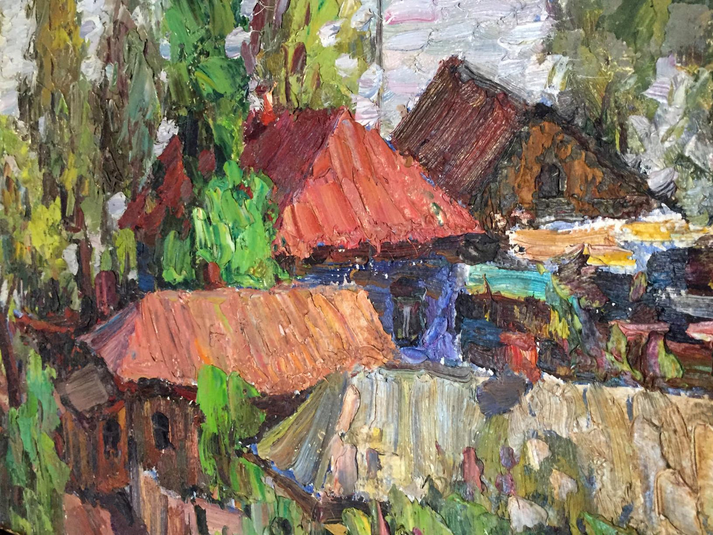 Kolomoitsev's oil masterpiece showcasing Sednevskaya Grove