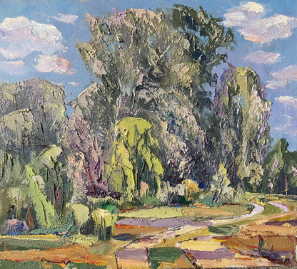 Oil painting Sunny Gaponchenko Ivan Ivanovich
