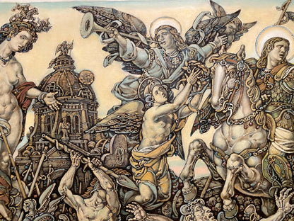 Oil painting Triumph of Saint George Litvinov Oleg Arkad'yevich
