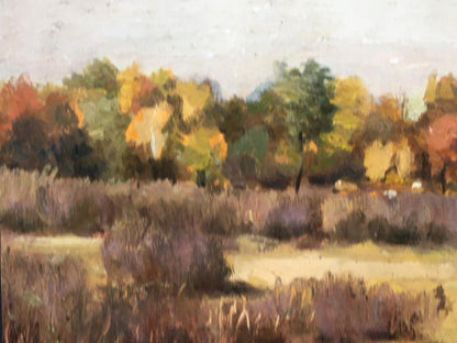 Oil painting Autumn has come Ivan Kirillovich Tsyupka