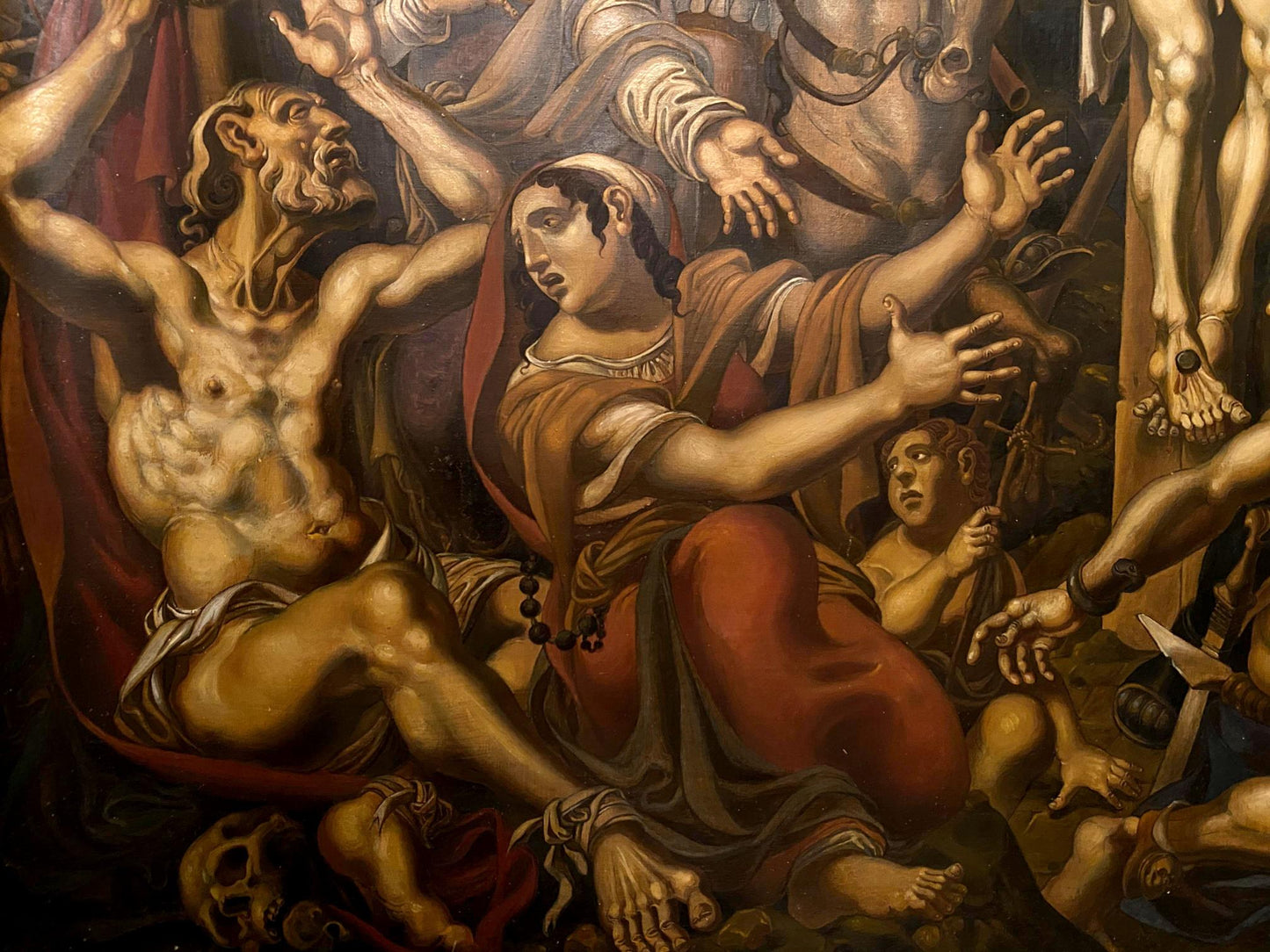 Oil painting Crucifixion Litvinov Oleg Arkad'yevich