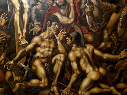 Oil painting Crucifixion Litvinov Oleg Arkad'yevich