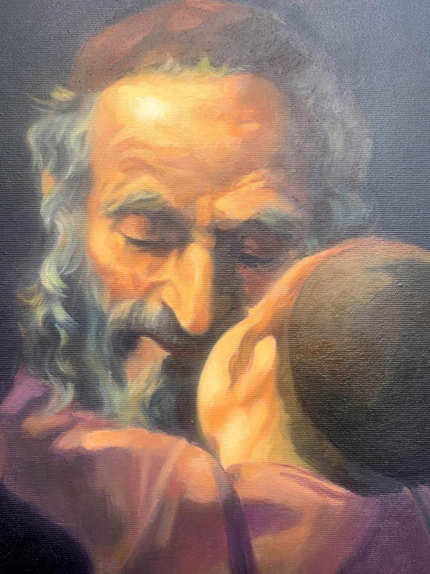 Oil painting Jewish Serdyuk Boris Petrovich