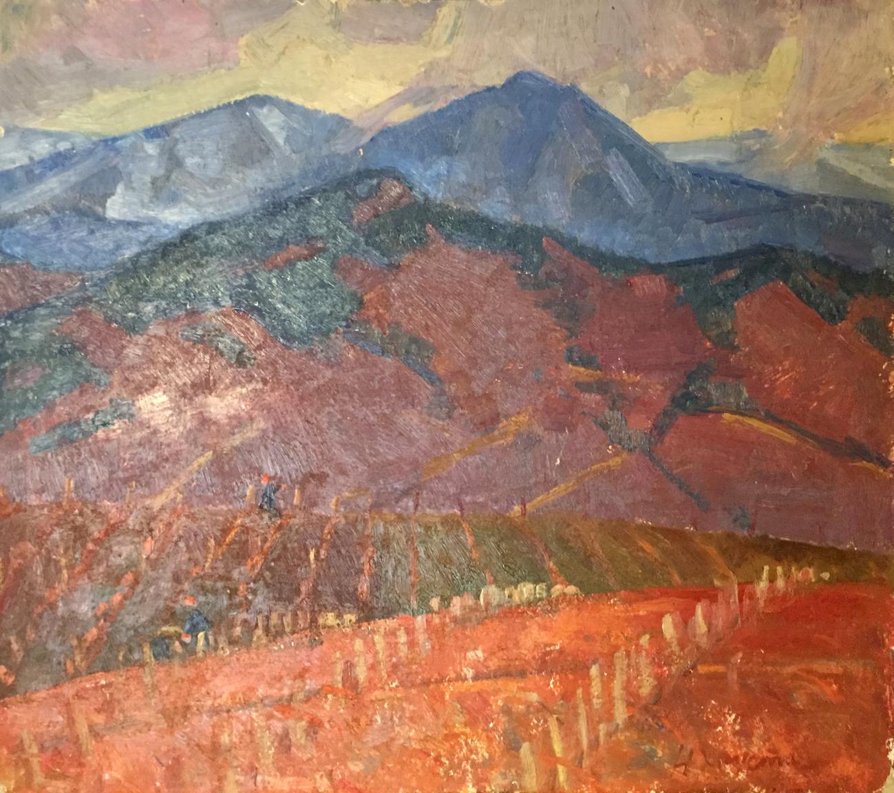 Oil painting The mountains Khrustalenko Nikolay Aleksandrovich