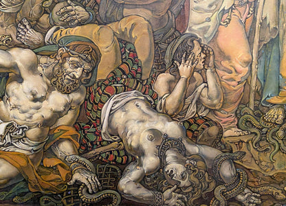Oil painting Brazen serpent Litvinov Oleg Arkad'yevich