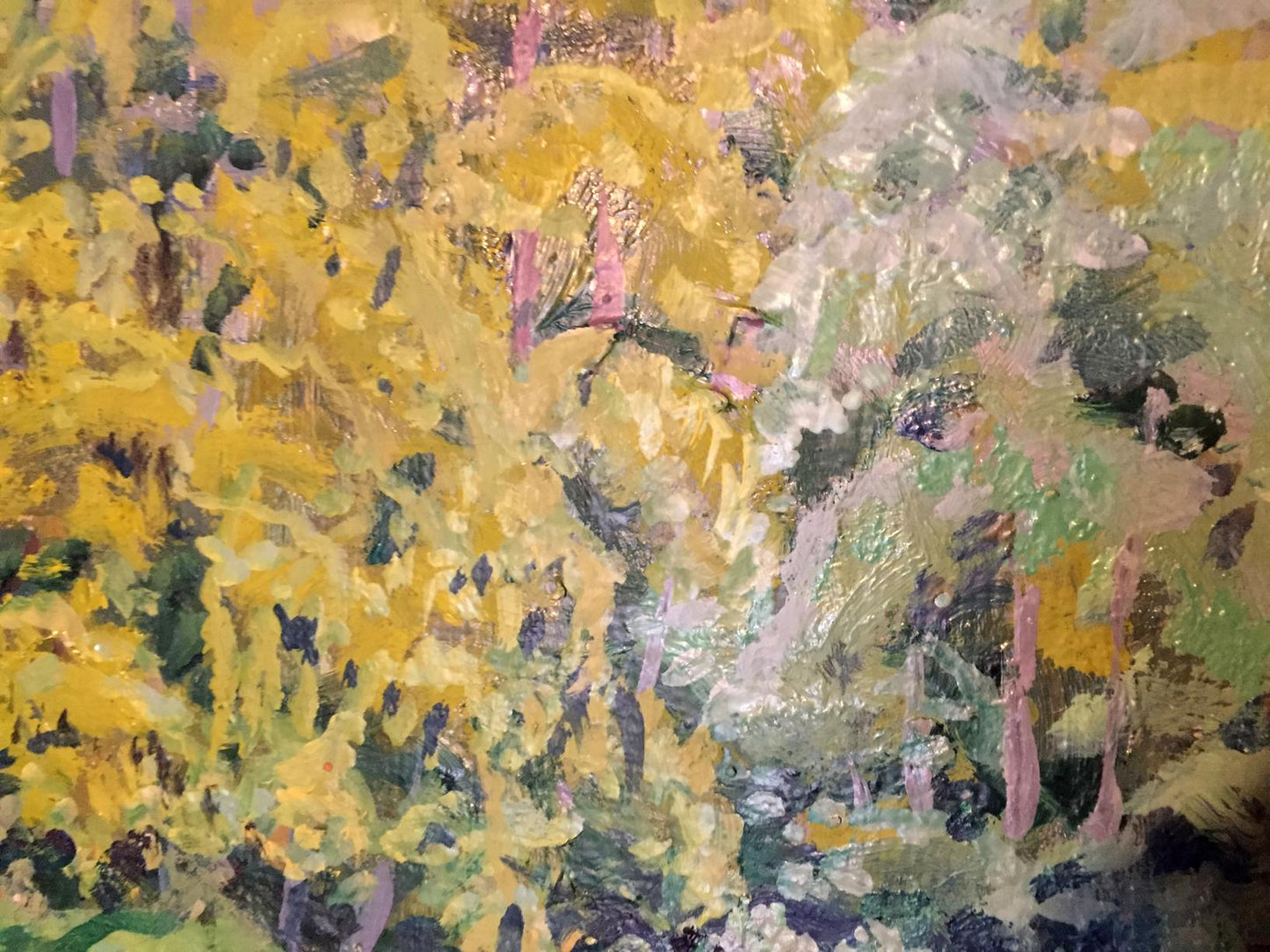 Oil painting Forest Kolosovsky Georgiy Sergeevich