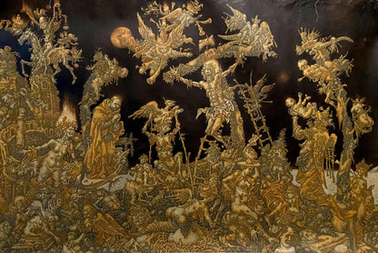 Oil painting 20th century apocalypse Litvinov Oleg Arkad'yevich