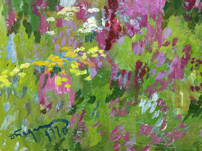 Oil painting Loot blooms Bednoshey Daniil Panteleyevich