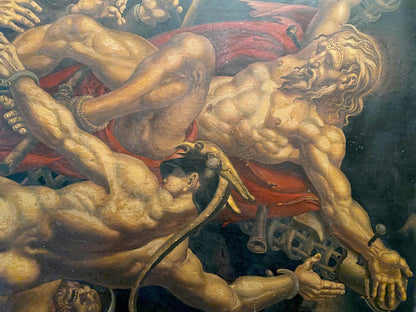 Oil painting Crucifixion of the Apostle Andrew Litvinov Oleg Arkad'yevich