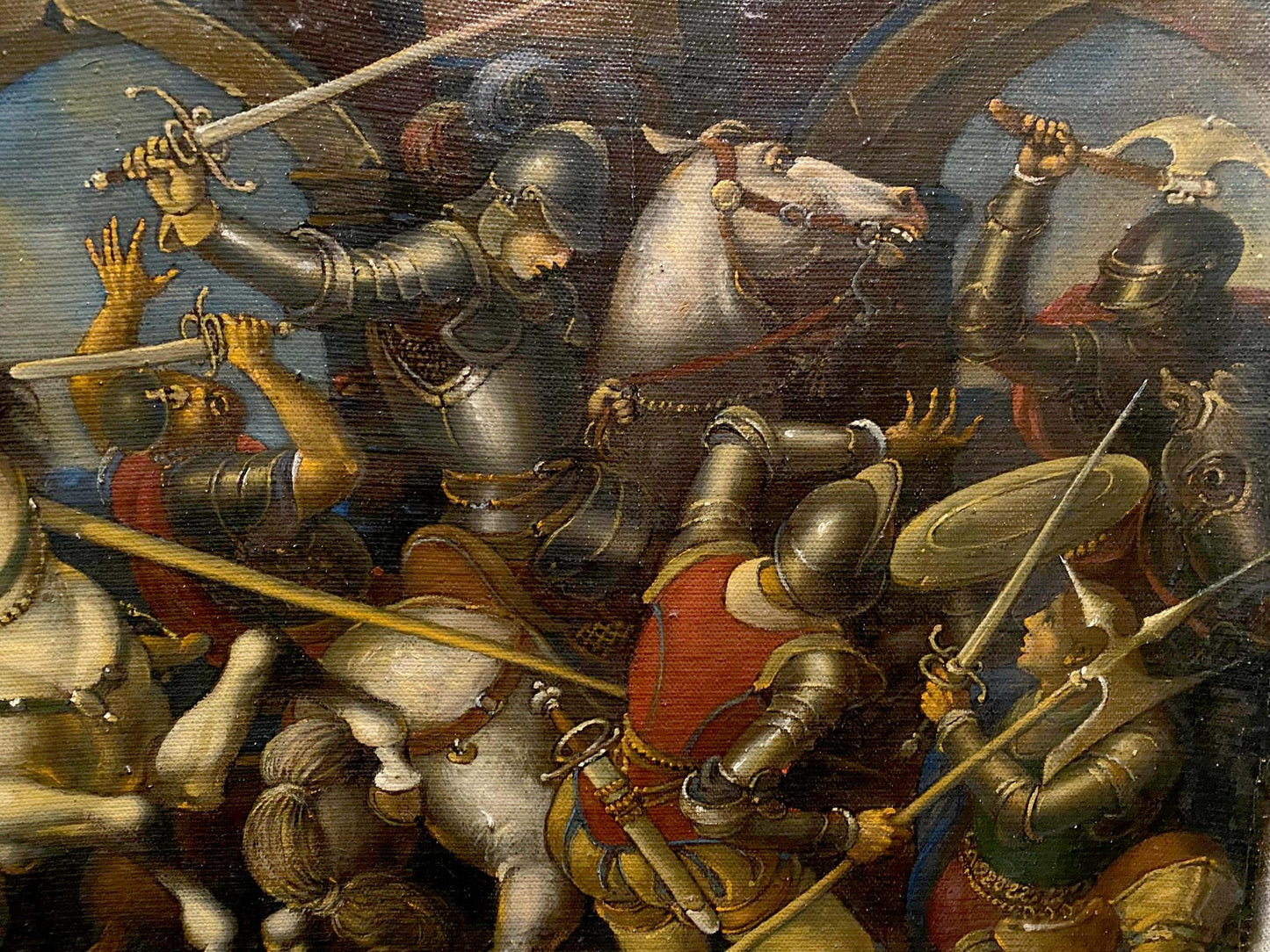 Oil painting Siege of Breda Oleg Litvinov