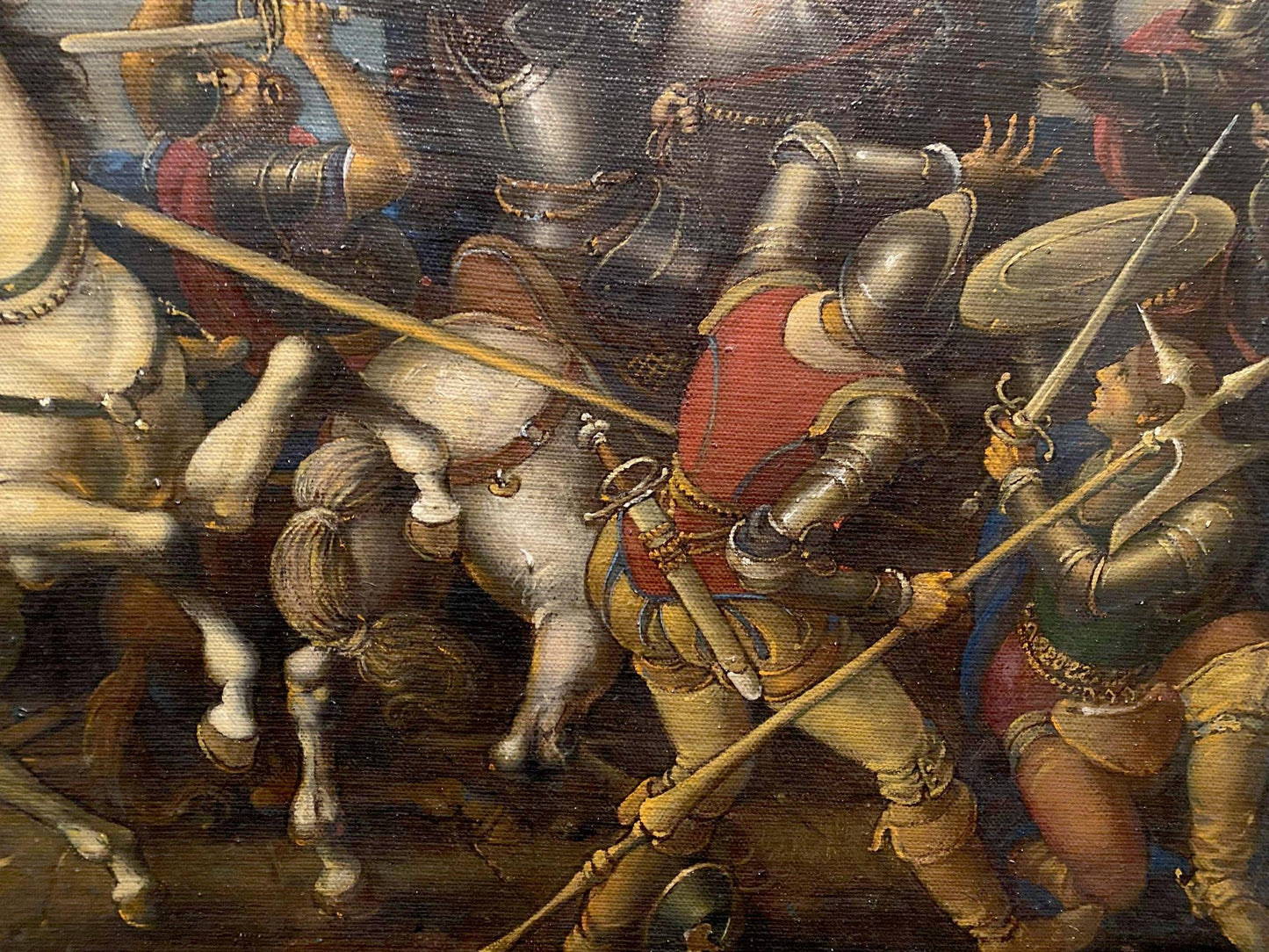 Oil painting Siege of Breda Oleg Litvinov