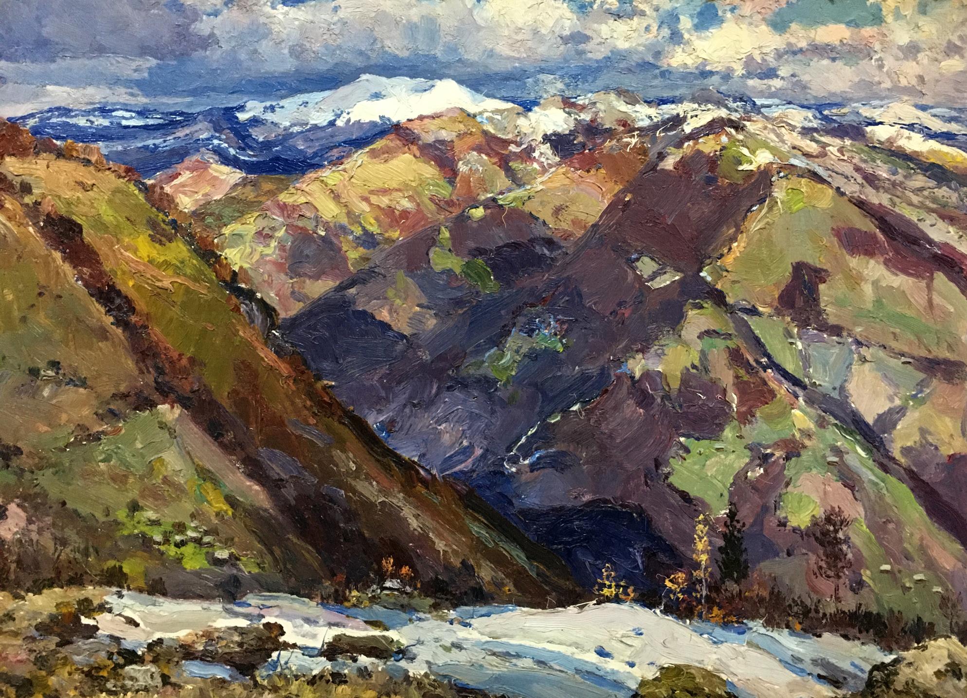 Oil painting The mountains Sidoruk Vladimir Fedorovich