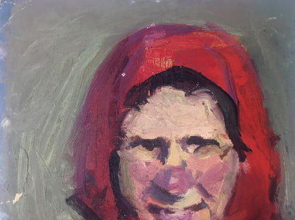 Oil painting Woman portrait original picture painter