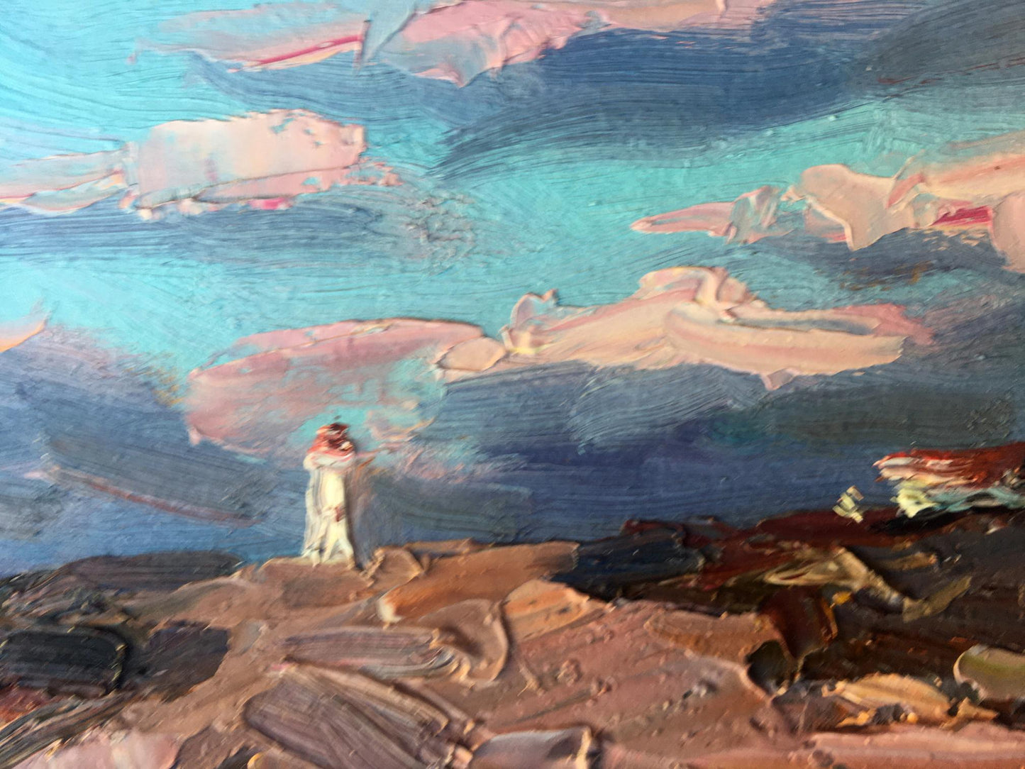 Oil painting Lighthouse Alexander Nikolaevich Cherednichenko