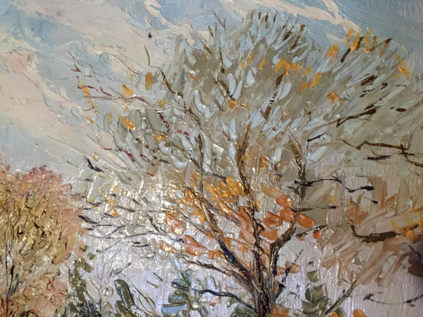 Oil painting Spring forest Zaretskaya-Grigoriev Maya