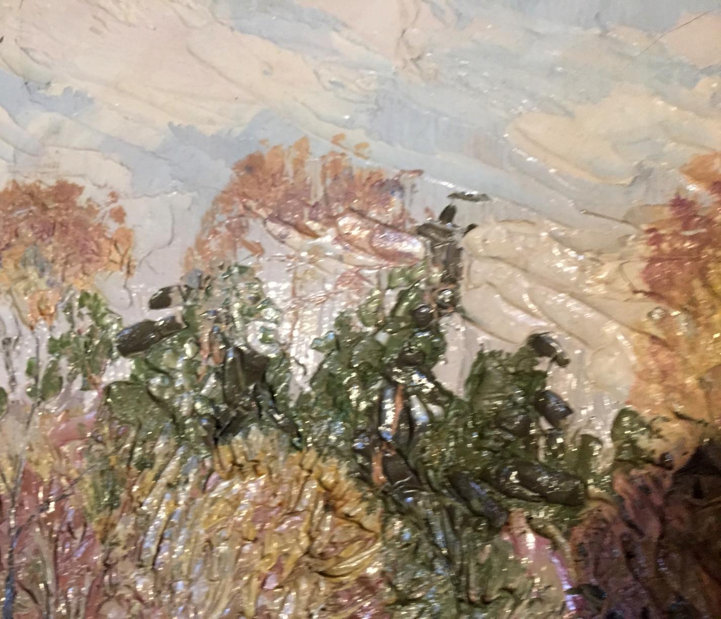 Oil painting Spring forest Zaretskaya-Grigoriev Maya