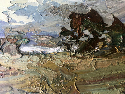 Oil painting Before the rain Alexander Nikolaevich Cherednichenko