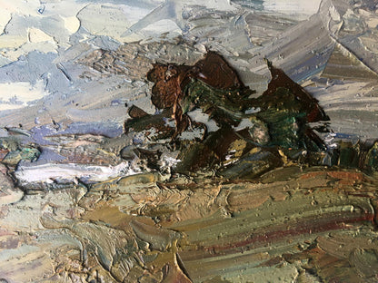 Oil painting Before the rain Alexander Nikolaevich Cherednichenko
