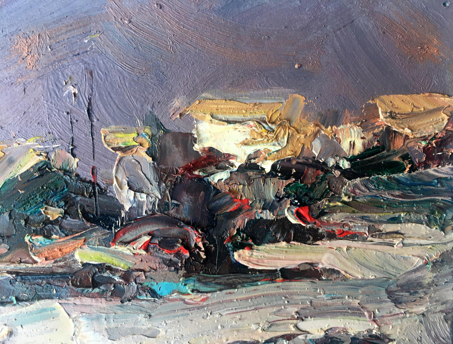 Oil painting Storm Alexander Nikolaevich Cherednichenko