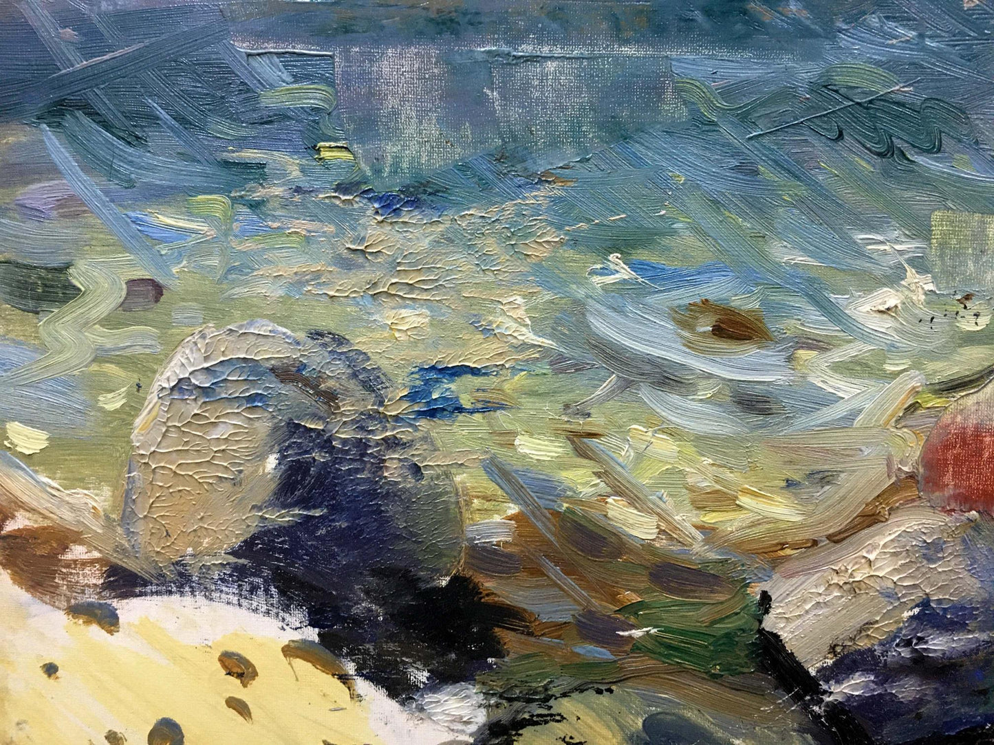 Oil painting Sea freshness Filippov Zinovy Ivanovich