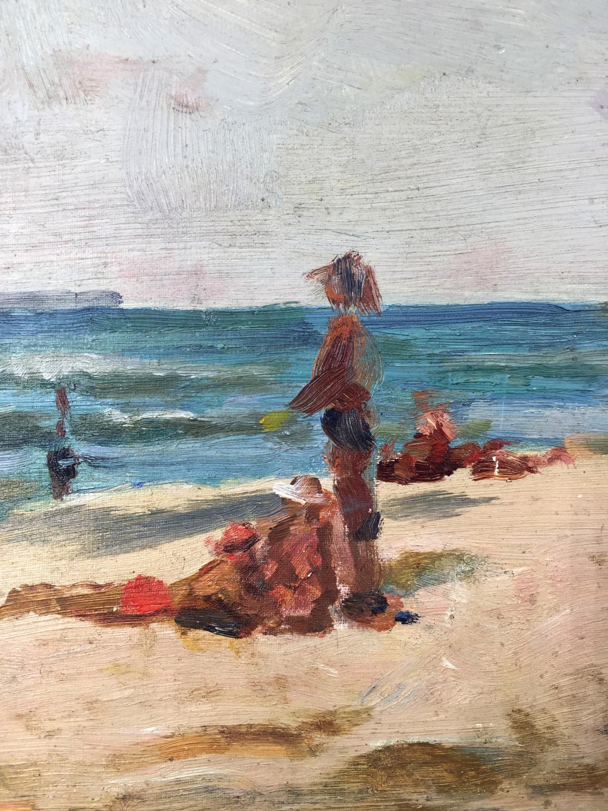Oil painting Sea holiday Bespalov (Bezpalov) Ivan Nikolaevich