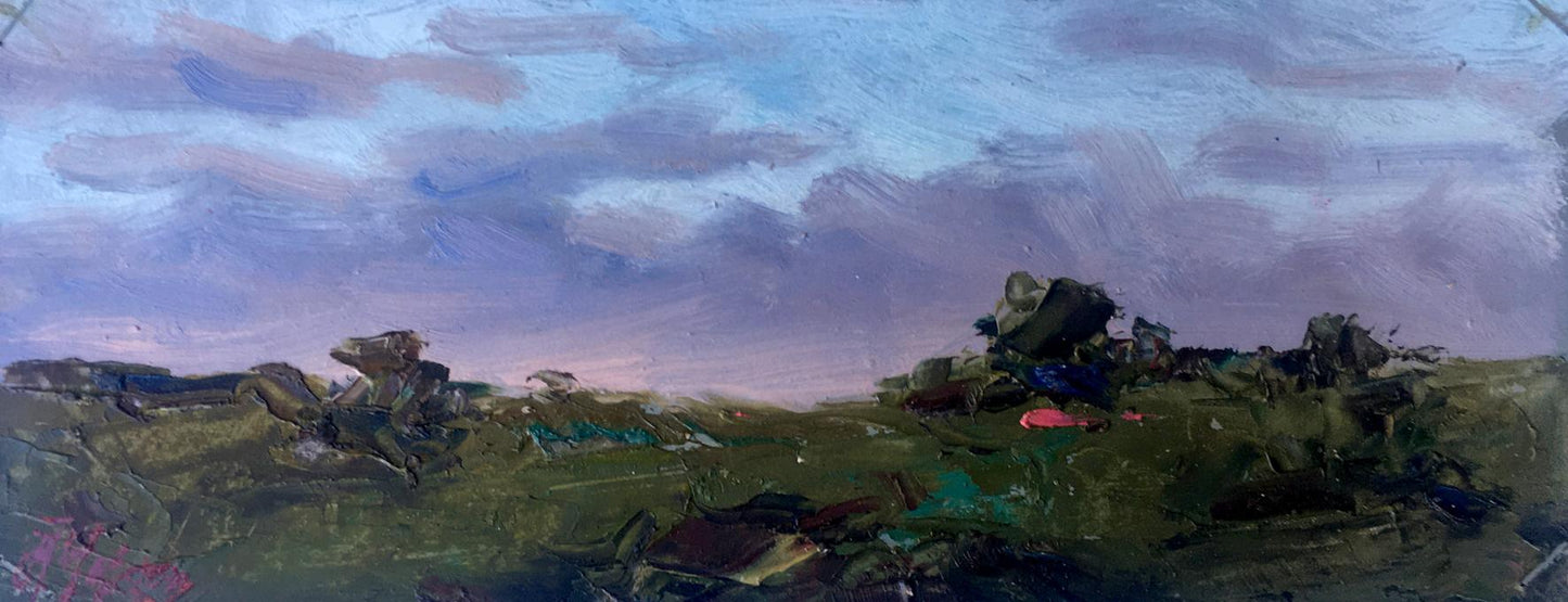 Oil painting Silence Alexander Nikolaevich Cherednichenko
