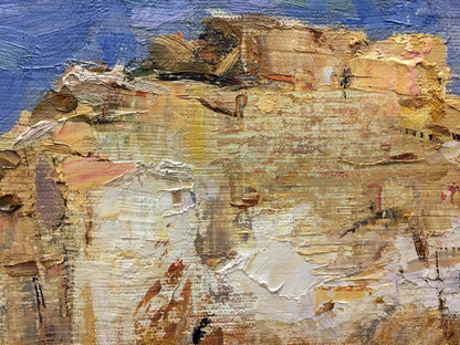 Oil painting Cliffs Sokolov Vladimir Alexandrovich