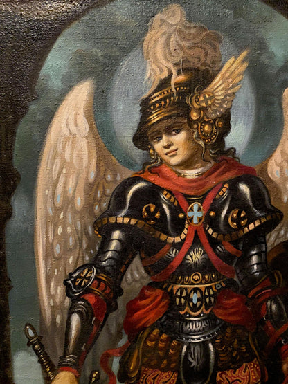 Oil painting Archangel Gabril Alexander Arkadievich Litvinov